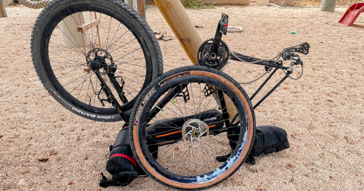 Tubeless failed me again - Yahel, Israel